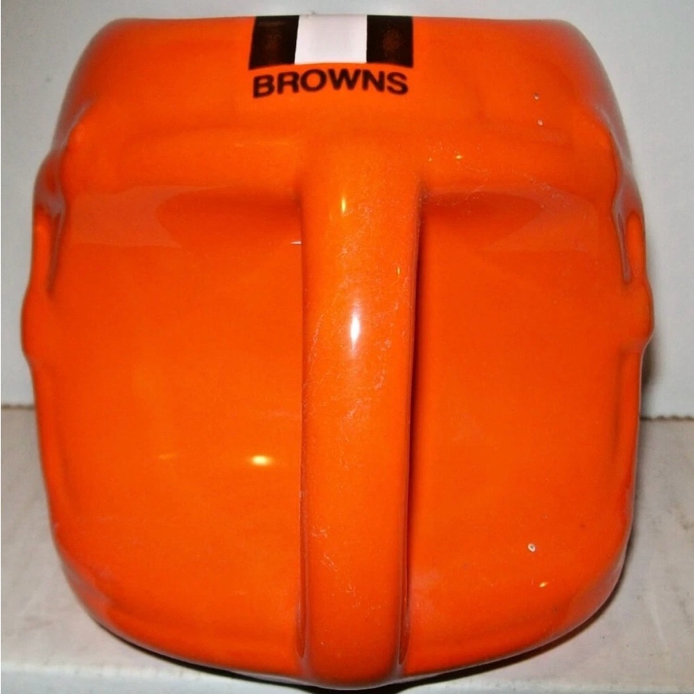 Cleveland Browns Orange Browns Football Helmet Mug